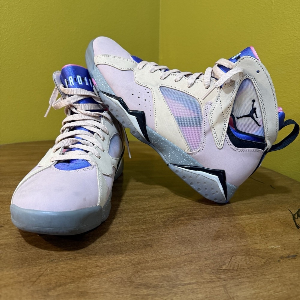 Size 11.5 - Air Jordan 7 Retro SE Sapphire Lightly Worn Nike - Picture 8 of 14